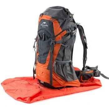 639 р. Чехол влагозащитный Naturehike, для рюкзака, размер M (30-50 л), оранжевый  nh15y001-z-orm  с доставкой в г. Пермь. Увеличить фотографию 3