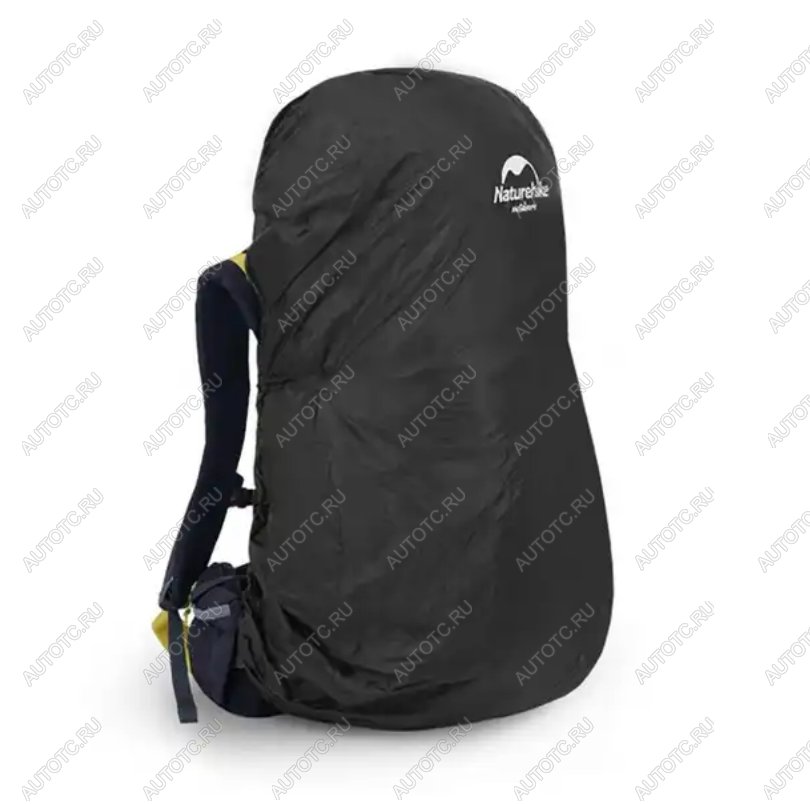 1 009 р. Чехол влагозащитный Naturehike, для рюкзака, размер M (35-45 л), черный  nh19pj041-m  с доставкой в г. Пермь