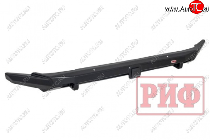 46 879 р. Бампер силовой защита штатного бампера РИФ  Renault Duster  HM (2021-2024) рестайлинг (передний с квадратом под фаркоп и защитой радиатора)  с доставкой в г. Пермь