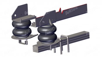 28 799 р. Пневмоподвеска Hyundai HD170, передняя ось Арайд (т)29050.01  с доставкой в г. Пермь. Увеличить фотографию 4