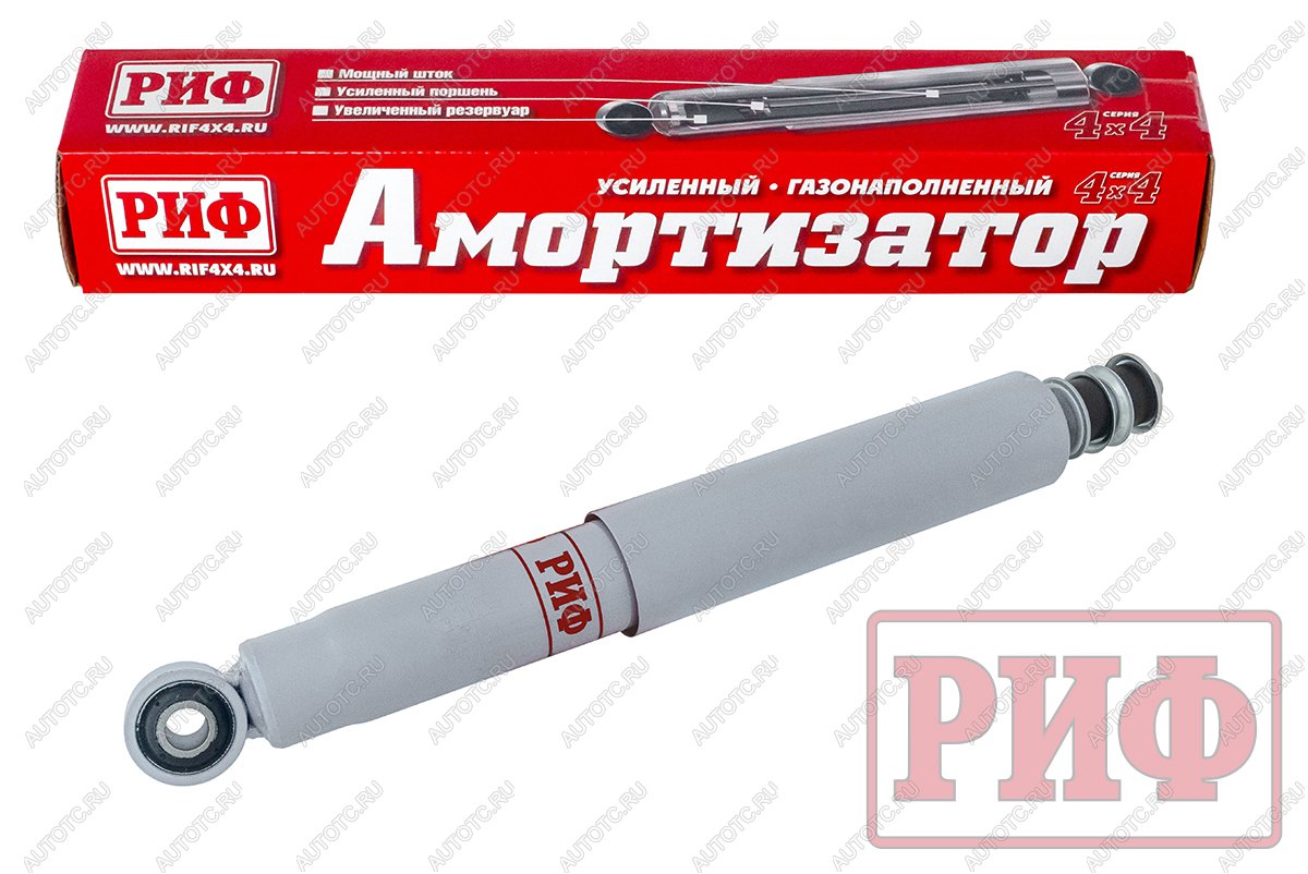 8 139 р. Амортизатор усиленный РИФ задний газовый Toyota Land Cruiser Prado 120, 150, FJ Cruiser лифт 0-45 мм  sag267  с доставкой в г. Пермь