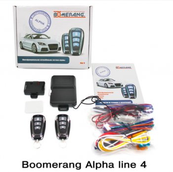Автосигнализация Boomerang Alpha line 4 Honda Mobilio 2 DD4,DD5 1-ый рестайлинг (2017-2019)