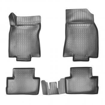 Ковер литьевой салонный ЗЛ Norplast Nissan Qashqai  2 (2013-2019) J11 дорестайлинг