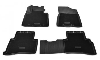 Ковер литьевой салонный ЗЛ Norplast Hyundai Tucson  TL (2015-2021), KIA Sportage  4 QL (2016-2022) (черный)