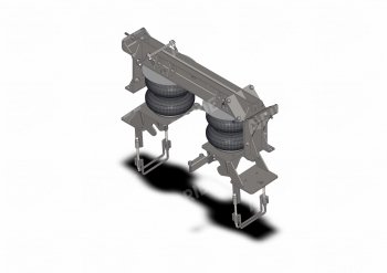 26 549 р. Пневмоподвеска Daewoo Novus, 18т, мотор 280 лс, задняя ось Арайд 28010.02  с доставкой в г. Пермь. Увеличить фотографию 4