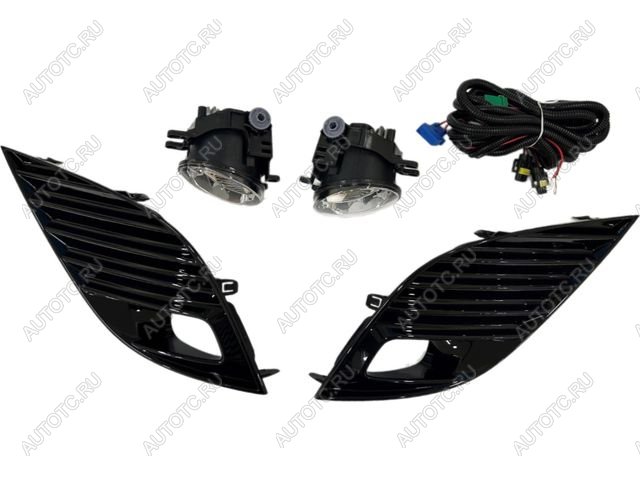 3 899 р. Комплект противотуманных фар (с проводкой, рамкой) BodyParts  Toyota Camry  XV70 (2017-2021) дорестайлинг  с доставкой в г. Пермь