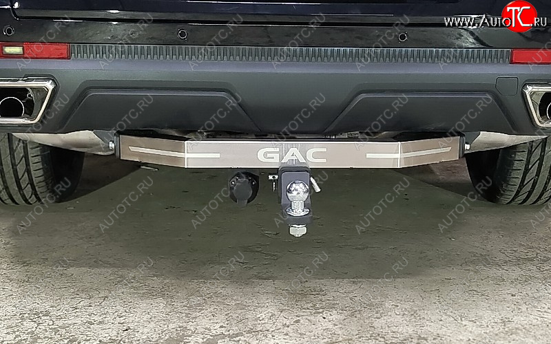 25 999 р. Фаркоп (2.0T 4WD в т.ч. HYBRID) ТСС Тюнинг  GAC GS8 (2023-2025) (оцинкованный, шар E, надпись GAC)  с доставкой в г. Пермь