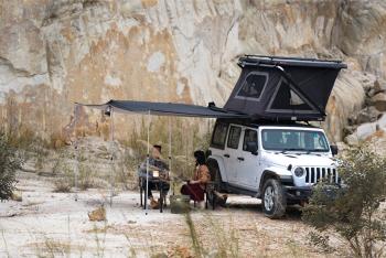 36 549 р. Маркиза автомобильная Wild Land веерная 2,4х2,2 м (правая)  201902  с доставкой в г. Пермь. Увеличить фотографию 16
