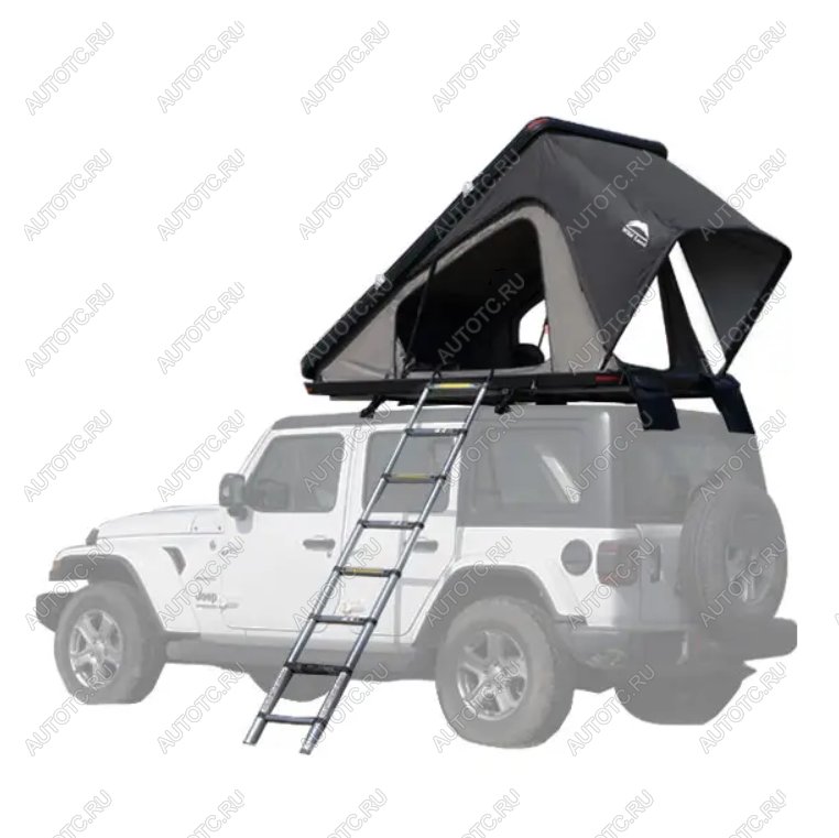 171 999 р. Палатка на крышу автомобиля Wild Land Bush Cruiser 140, лестница 210 см  201045  с доставкой в г. Пермь