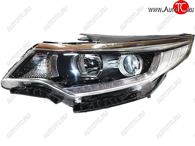 9 749 р. Левая фара (диодная) BODYPARTS  KIA Optima  4 JF (2016-2018) дорестайлинг седан  с доставкой в г. Пермь