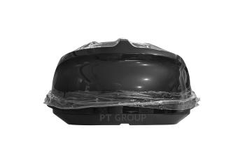 27 899 р. Автобокс PT GROUP (460л., 191х79х46 см, двустороннее открывание) Turino Medium Lux черный    с доставкой в г. Пермь. Увеличить фотографию 7