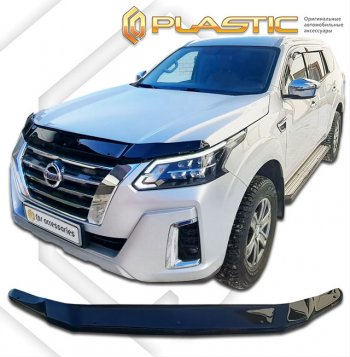 Дефлектор капота (р. ОАЭ) CA-Plastic Nissan X-terra  D23 (2020-2025) (Classic черный)