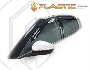 Дефлектора окон CA-Plastic CITROEN C5 Aircross (2017-2022) доресталийнг (Classic полупрозрачный)
