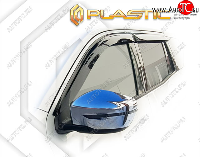 2 079 р. Дефлектора окон (р. ОАЭ) CA-Plastic  Nissan X-terra  D23 (2020-2025) (Classic полупрозрачный)  с доставкой в г. Пермь