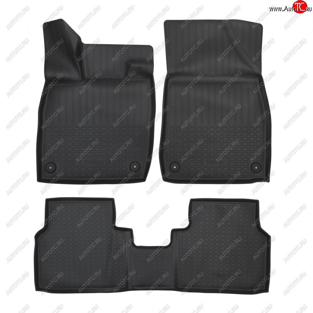 2 259 р. Коврики салонные Norplast  Mazda Demio  4 DJ (2014-2019) (черный)  с доставкой в г. Пермь