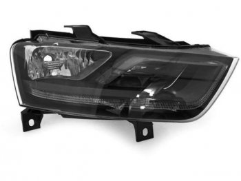 Правая фара (c электрокорректором) DEPO Audi Q3  8U (2011-2015) дорестайлинг