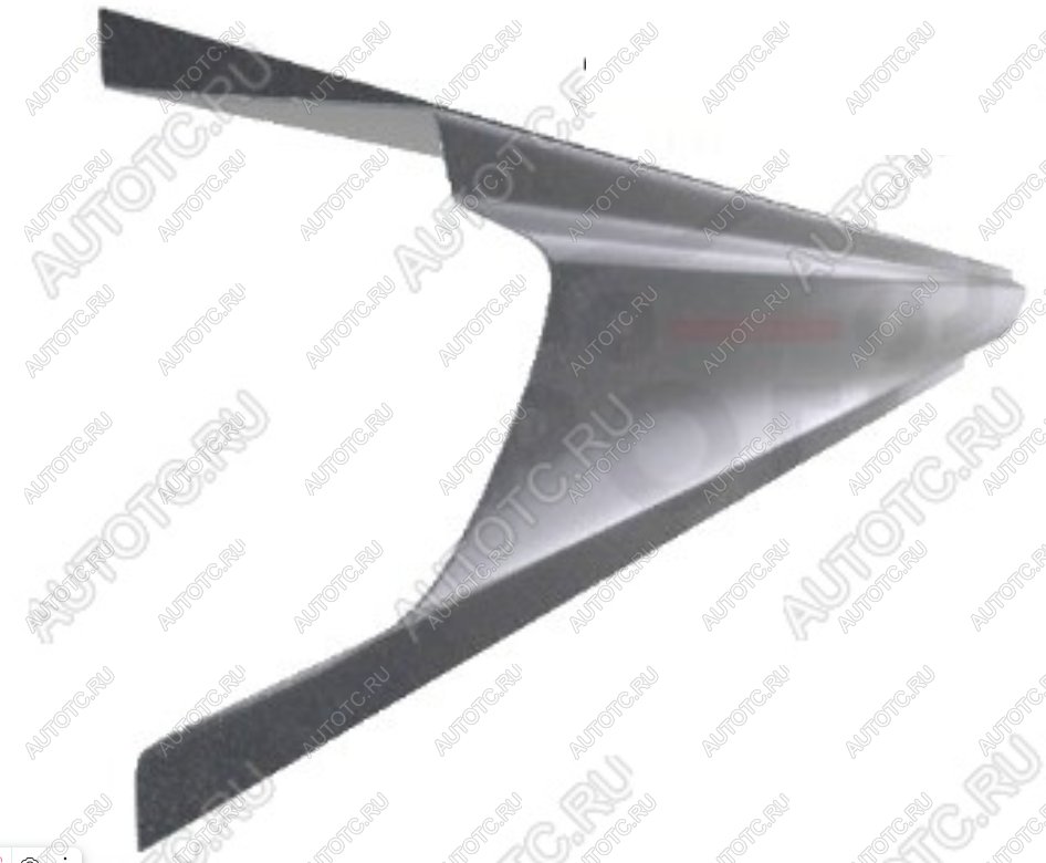 2 099 р. Левый порог (Ремкомплект) Vseporogi  Toyota Voxy  минивэн (2001-2007) R60 дорестайлинг, R60 рестайлинг  с доставкой в г. Пермь