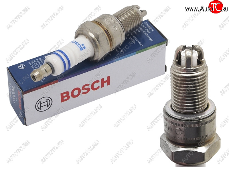 369 р. Свеча зажигания AUDI/SKODA/VW 1.6/1.8/2.5 95-/VAZ 2101-2111,2115 не инжекторные BOSCH 0242229658 BOSCH 0242229658  с доставкой в г. Пермь