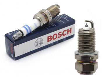 1 199 р. Свеча зажигания AUDI A3/VW GOLF 94-/HONDA ACCORD/CR-V 95-/LADA GRANTA/KALINA 13-/RENAULT LOGAN/DUSTE BOSCH 0242230528 BOSCH 0242230528  с доставкой в г. Пермь. Увеличить фотографию 1