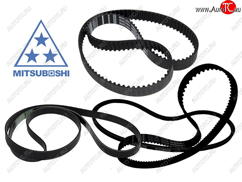 6 799 р. Ремень ГРМ MITSUBISHI PAJERO II/SPORT V2#/4#/K96 6G72 97-/DIAMANT F31/41A 6G73 99-02 (усиленный) MITSUBOSHI 187XY32-H, 187xy32h MITSUBOSHI 187XY32-H  с доставкой в г. Пермь