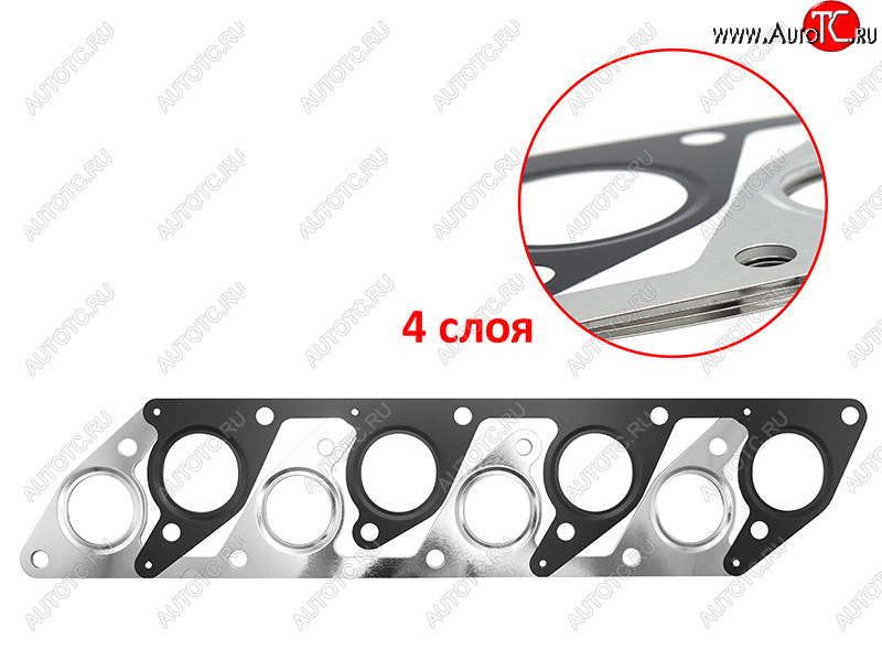 739 р. Прокладка выпусквыпуск коллектора HYUNDAI TERRACAN 03KIA BONGO 06-MITSUBISHI PAJEROMONTERO 99-09 DYG 2852042070  с доставкой в г. Пермь