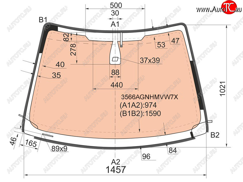 22 399 р. Стекло лобовое (Обогрев полный Датчик дождя Молдинг) Ford Focus 04-11  Focus RS 09-11  Focus ST FUYAO 3566AGNHMVW7X  с доставкой в г. Пермь