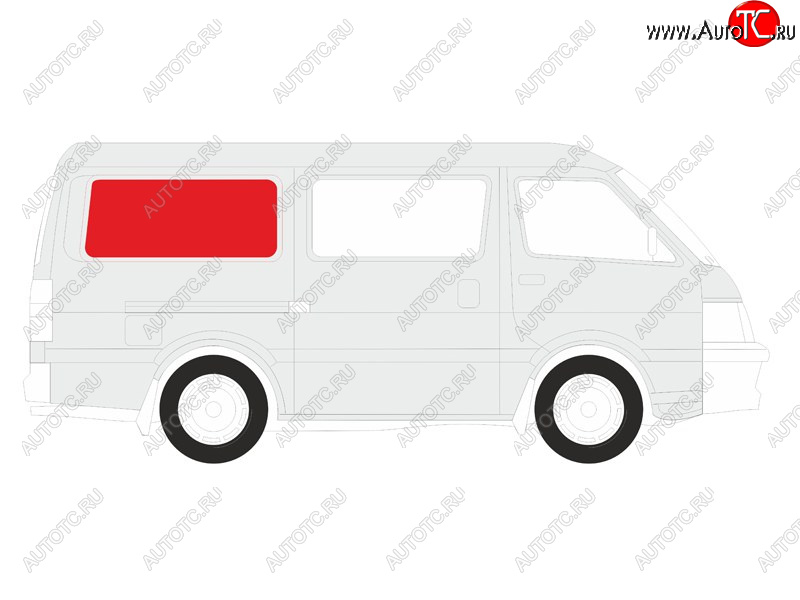 6 599 р. Стекло кузова боковое (не опускное) (Справа Цвет зеленый) Ford Tourneo Connect 02-13 XYG 3743RGDV4RQO SW/RH/X  с доставкой в г. Пермь