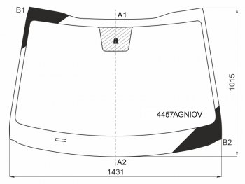 Стекло лобовое Kia Ceed 18-21 FUYAO 4457AGNIOV