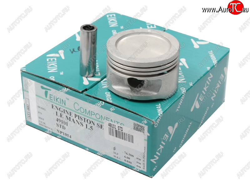 4 699 р. Поршни (к-т 4 шт) STD DAEWOO LANOS/NEXIA 1.5 G15MF/A15SM 94- TEIKIN 49101 STD, 49101std TEIKIN 49101 STD  с доставкой в г. Пермь