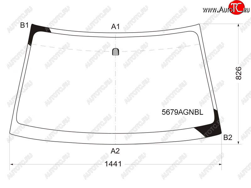 4 999 р. Стекло лобовое Mitsubishi L200 07-16  Pajero Sport 08-17  Triton 06-11 FUYAO 5679AGNBL  с доставкой в г. Пермь