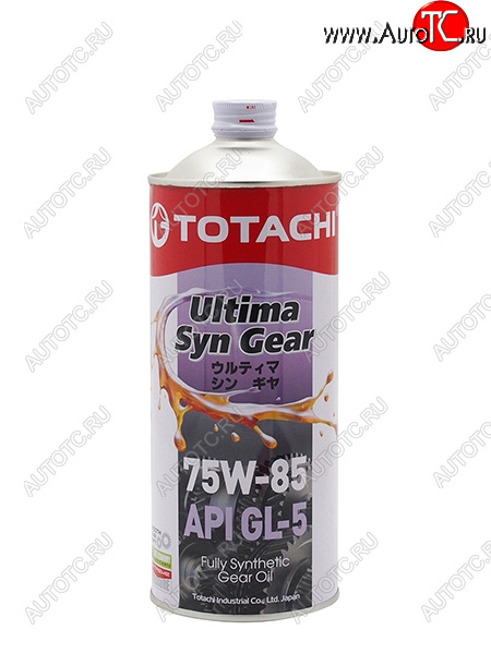 1 769 р. Масло трансмиссионное синтетическое TOTACHI Ultra Syn-Gear 75W-85 1л TOTACHI G3201  с доставкой в г. Пермь