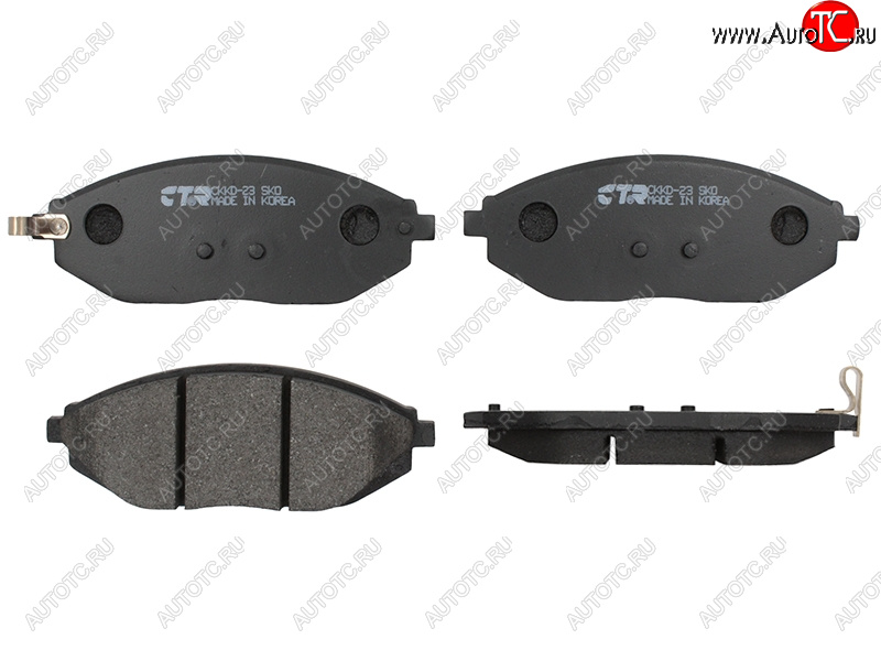 2 359 р. Колодки тормозные передние FL-FR SAT Chevrolet Spark M300 1-ый рестайлинг (2016-2020)  с доставкой в г. Пермь