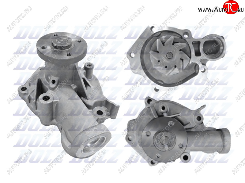 4 299 р. Насос системы охлаждения HYUNDAIMITSUBISHI SANTA FESONATAGALANTL200 G4JS4G63S DOLZ H217  с доставкой в г. Пермь