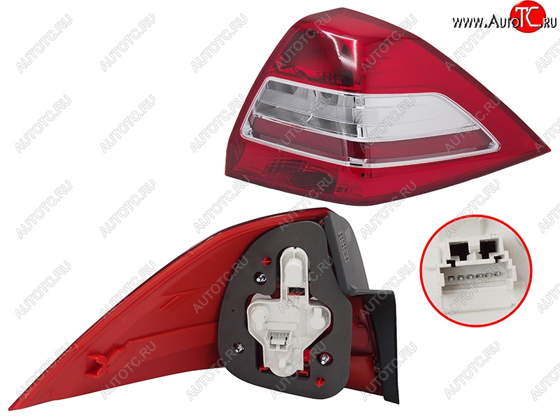 3 399 р. Фонарь задний правый (с платой) MARS  Renault Megane  седан (2006-2009)  рестайлинг  с доставкой в г. Пермь