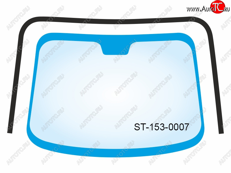 1 299 р. Молдинг лобового стекла (П-образный) Kia Cerato 08-13  Forte 08-13 SAT ST-153-0007  с доставкой в г. Пермь