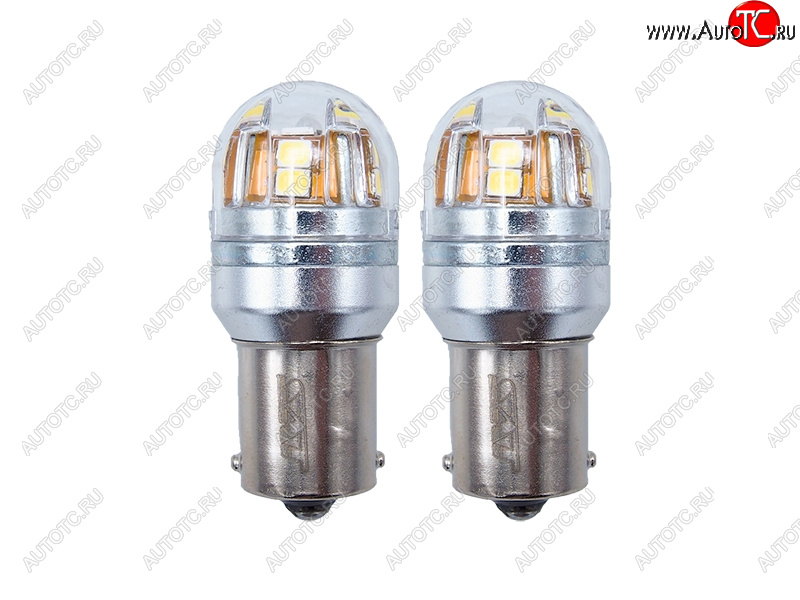829 р. Лампа дополнительного освещения 12V P21W 2.8W320LM  Canbus LED (Комплект 2 шт.) SAT ST-175-0064  с доставкой в г. Пермь