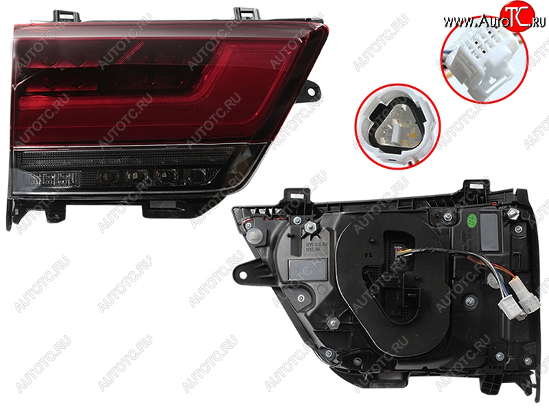 8 649 р. Фонарь в крышку багажника Toyota Land Cruiser (J300) 21- (Слева LED) SAT ST-212-1357L  с доставкой в г. Пермь