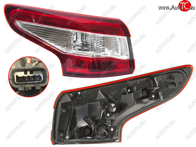 3 499 р. Фонарь задний левый (внешний) SAT Nissan Qashqai 2 (2013-2019) J11 дорестайлинг с доставкой в г. Пермь Увеличить фотографию 1 3 499 р. Фонарь задний левый (внешний) SAT Nissan Qashqai 2 (2013-2019) J11 дорестайлинг с доставкой в г. Пермь