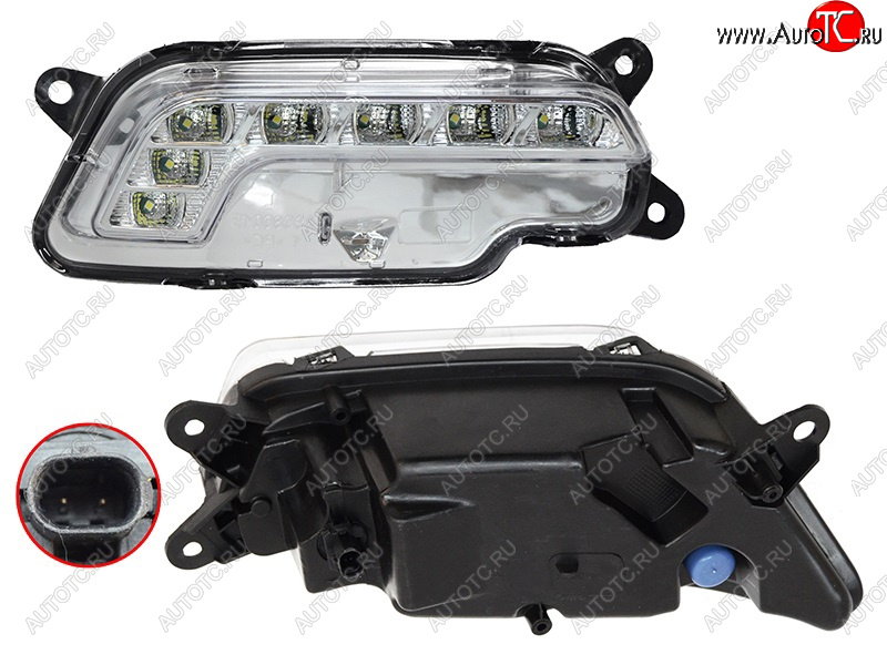 2 589 р. Ходовые огни Mercedes-Benz E-Class 09-17 (Спереди Справа) SAT ST-440-1611R-AQ  с доставкой в г. Пермь