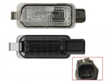 359 р. Подсветка номерного знака Ford Fiesta 08-19  Focus 04-11  Kuga 08-13  Mondeo 14-19 SAT ST-5105886  с доставкой в г. Пермь. Увеличить фотографию 1