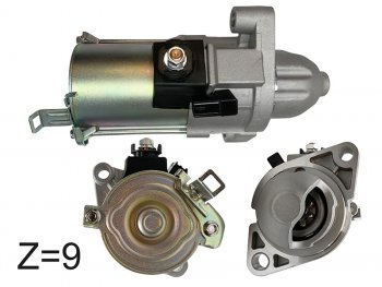 8 449 р. Стартер Honda Accord 02-08  Odyssey 03-17  Stepwgn 05-09  Elysion 04-13 (1,6 kW Z=9) SAT ST-64-0057  с доставкой в г. Пермь. Увеличить фотографию 1