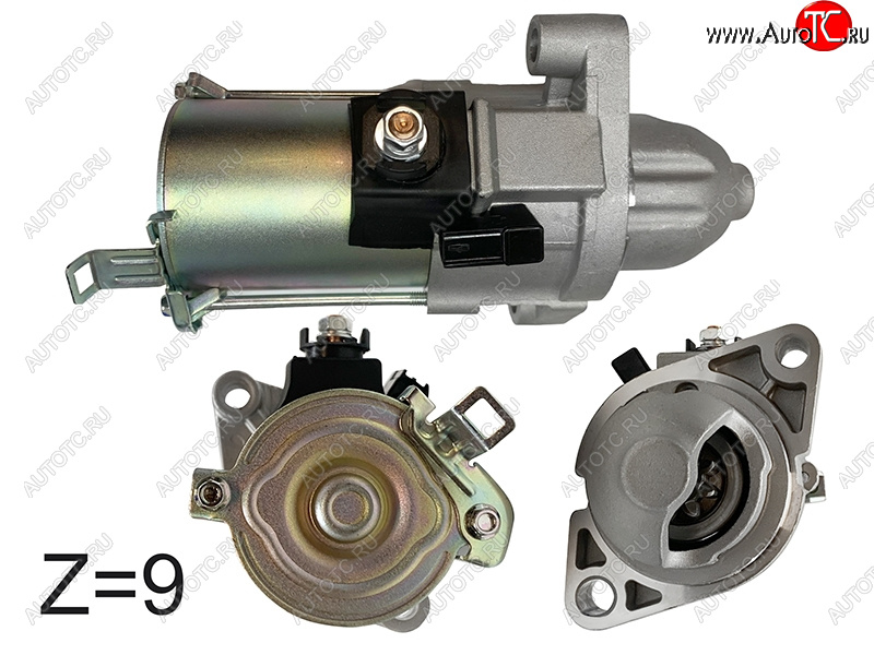 8 449 р. Стартер Honda Accord 02-08  Odyssey 03-17  Stepwgn 05-09  Elysion 04-13 (1,6 kW Z=9) SAT ST-64-0057  с доставкой в г. Пермь