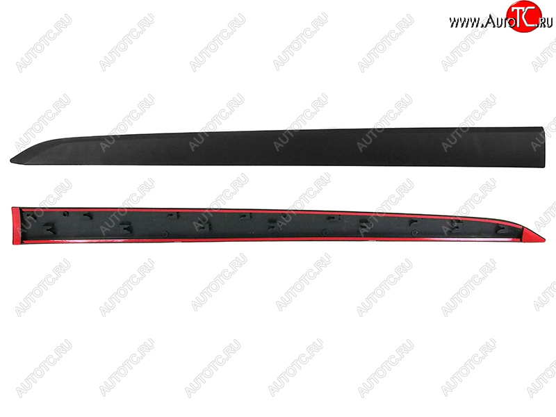 2 389 р. Накладка двери Kia Rio X-Line 17-22 (Спереди Слева Снизу) SAT ST-81-0003  с доставкой в г. Пермь