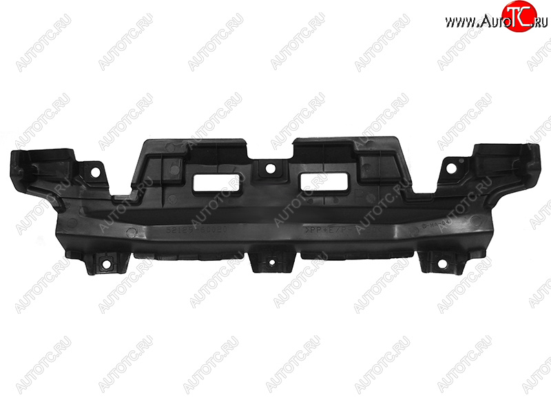 1 899 р. Накладка бампера Toyota Land Cruiser Prado (J150) 09-17  Lexus GX 09-23 (Спереди Снизу) SAT ST-93-0003  с доставкой в г. Пермь