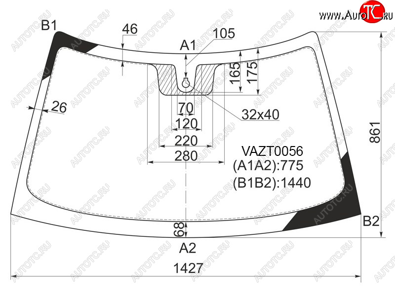 4 599 р. Стекло лобовое (Датчик дождя) LADA 2110 95-14  2111 97-14  2112 99-09  Priora 07-18 KMK VAZT0056  с доставкой в г. Пермь