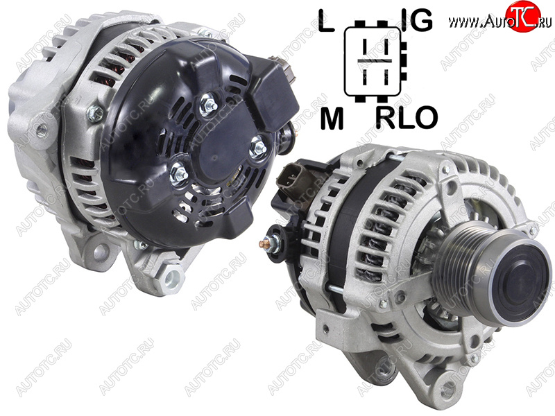 12 899 р. Генератор TOYOTA CAMRY 2.4 01-06/RAV4 2.4 05- 2AZFE ACA31L/ACA33L 12V 100A SAT ST-27060-28361, st2706028361 SAT ST-27060-28361  с доставкой в г. Пермь