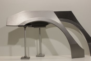 Задние ремонтные арки (комплект) AUTOFERRUM Mazda 3/Axela  BK (2003-2009) дорестайлинг седан, рестайлинг седан (Оцинкованная сталь 0,8 мм.)