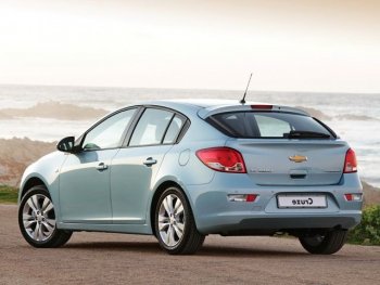 Задняя левая ремонтная арка AUTOFERRUM Chevrolet Cruze  J305 (2009-2015) хэтчбек дорестайлинг, хэтчбек рестайлинг (Оцинкованная сталь 1 мм.)