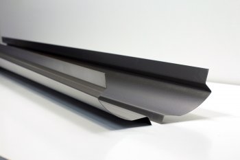 Комплект ремонтных порогов (с усилителем) AUTOFERRUM Nissan AD  Y11 - Wingroad  2 Y11 (Холоднокатаная сталь 1.2 мм)