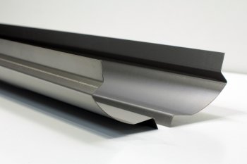 Комплект ремонтных порогов (с усилителем) AUTOFERRUM Nissan AD  Y11 - Wingroad  2 Y11 (Оцинкованная сталь 1 мм.)